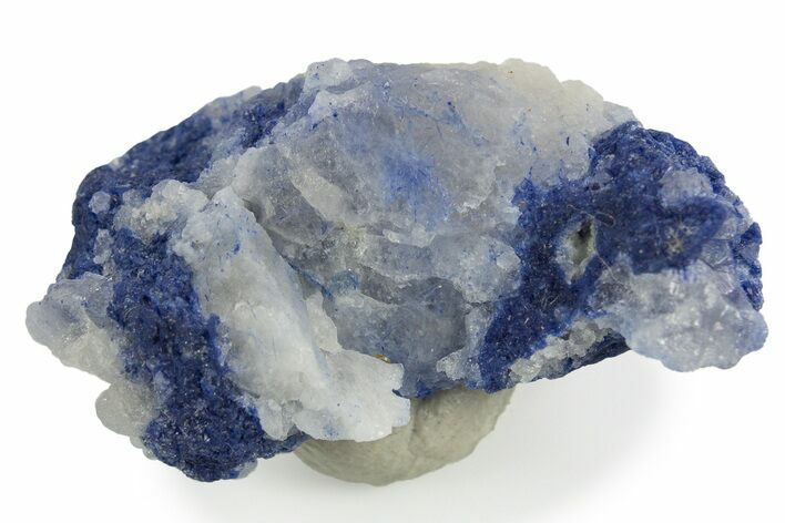 Dumortierite in Quartz - Vaca Morta Quarry, Brazil #309791